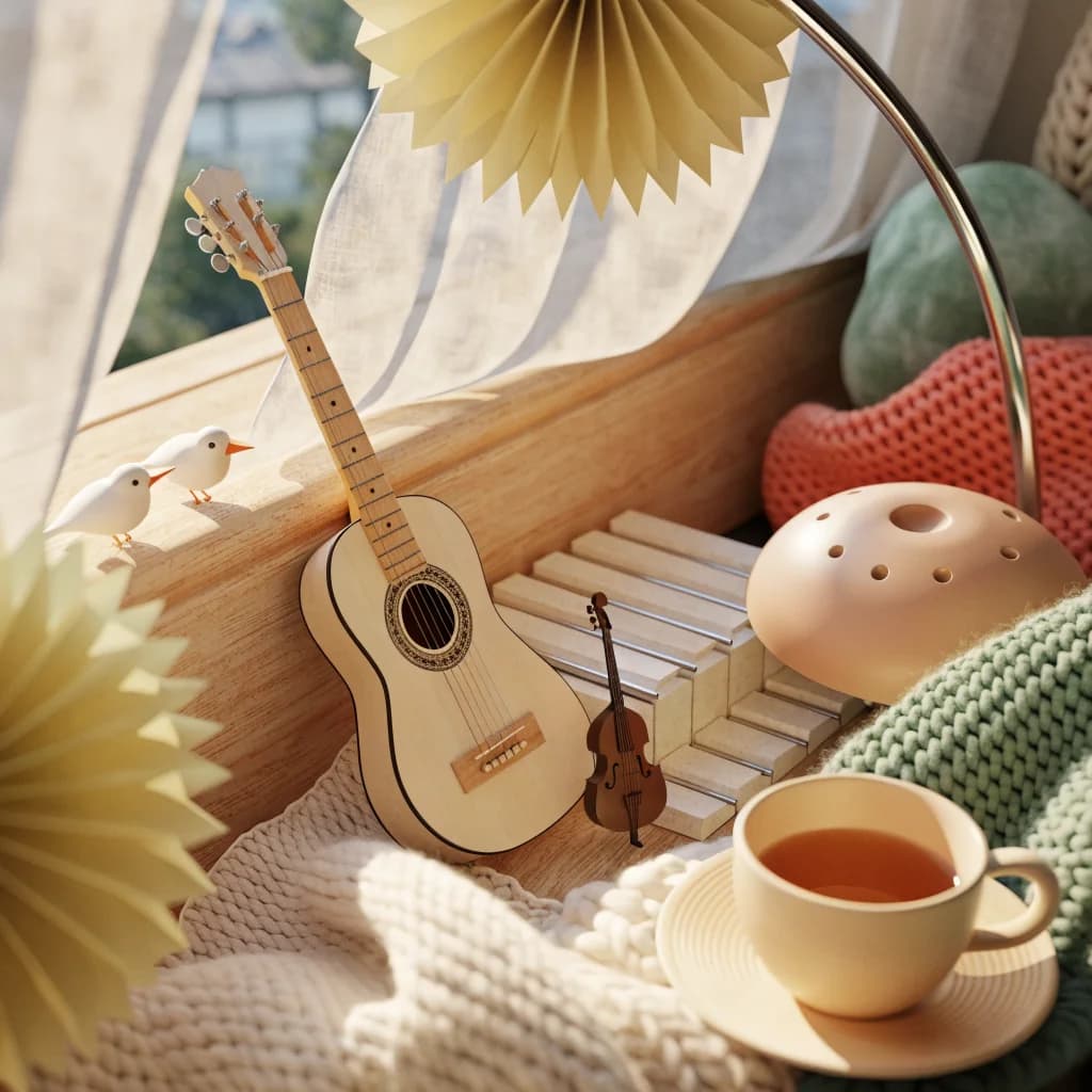 Morning Birdsong Blanket