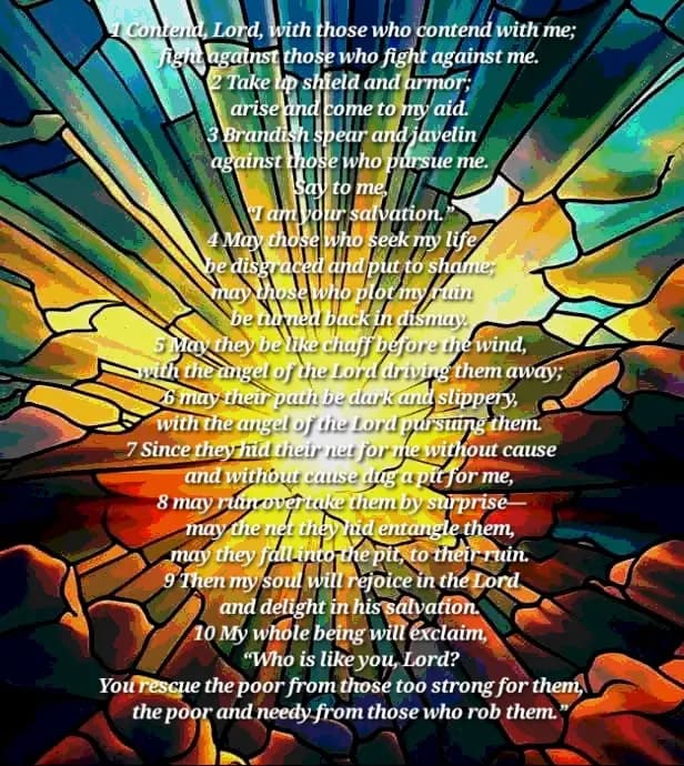 Saved By Love Divine (Psalm 35)