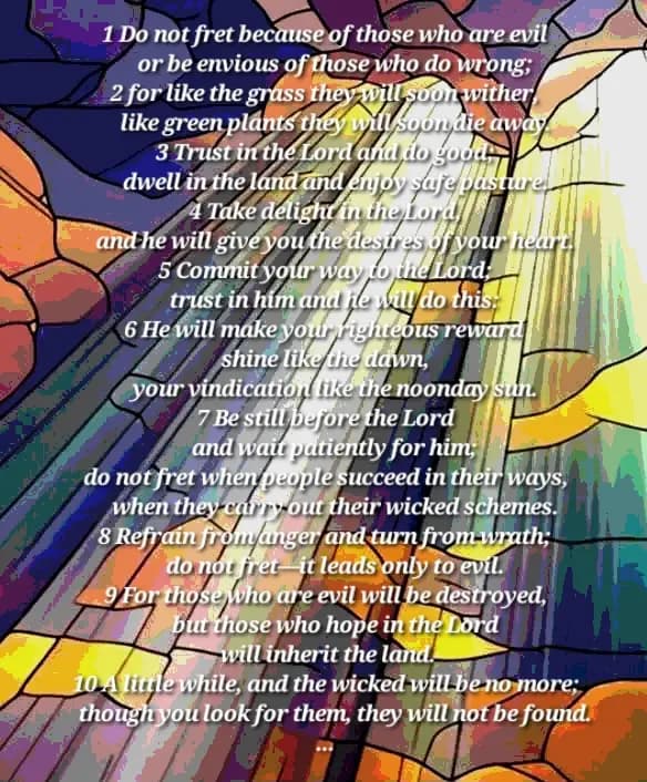 Trust In God, Righteousness Will Dawn (Psalm 37)