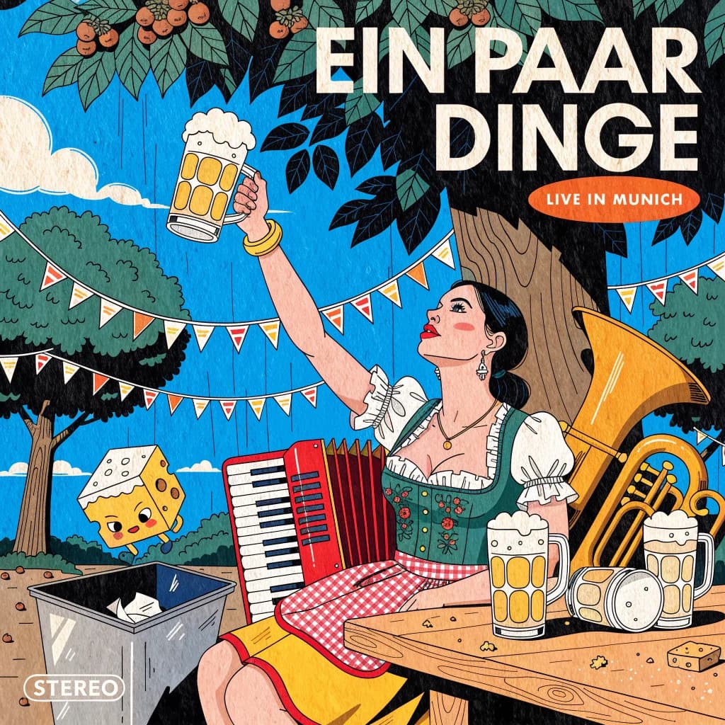 Käsekrimi im Biergarten