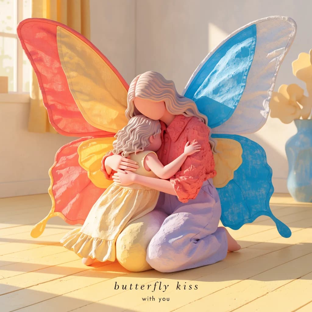 Mommy's little butterfly