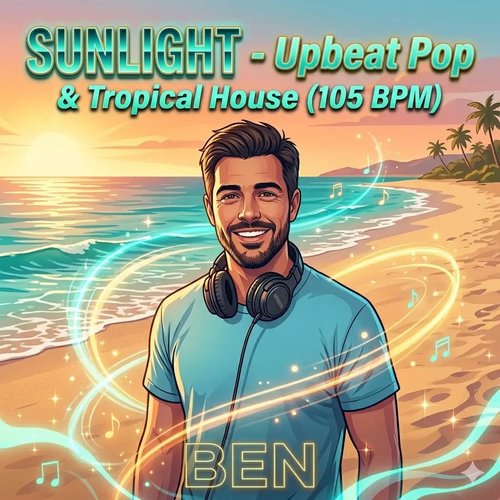 SUNLIGHT - Upbeat Pop & Tropical House (105 BPM)