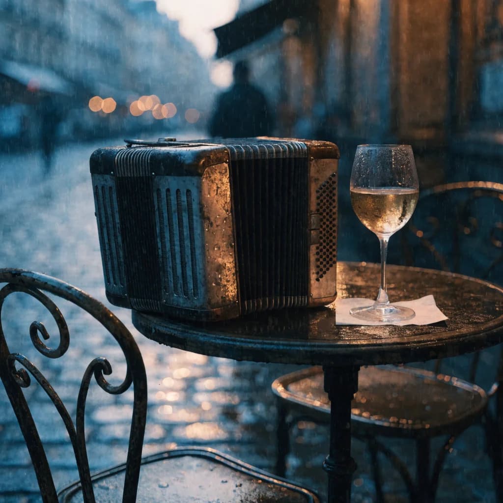 Parisian Accordion Stroll