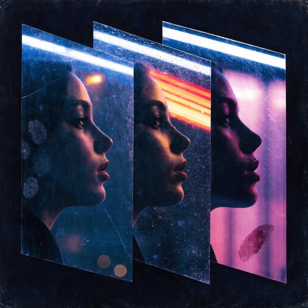 reflections in rain