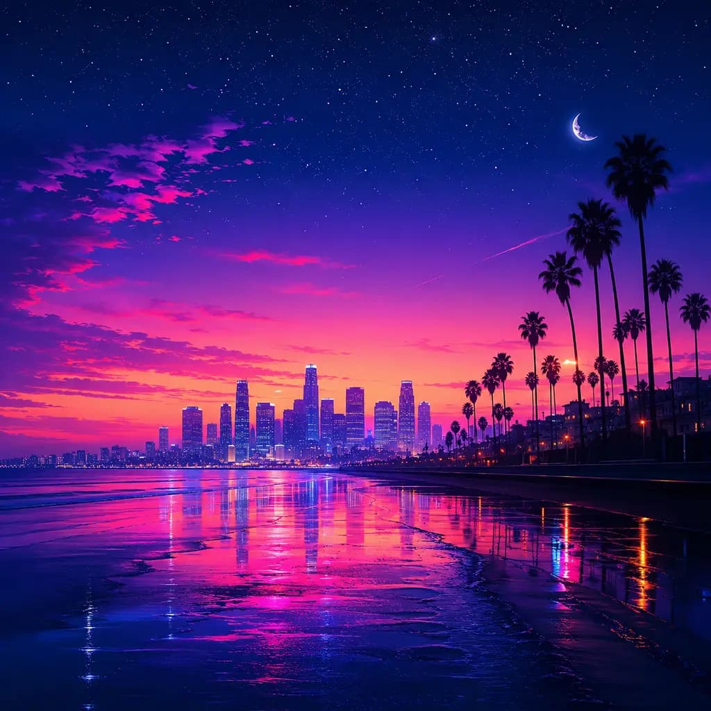 Neon Afterglow