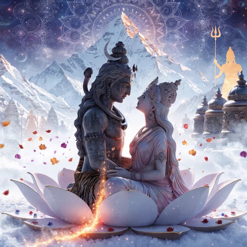 Sacred Snow Embrace