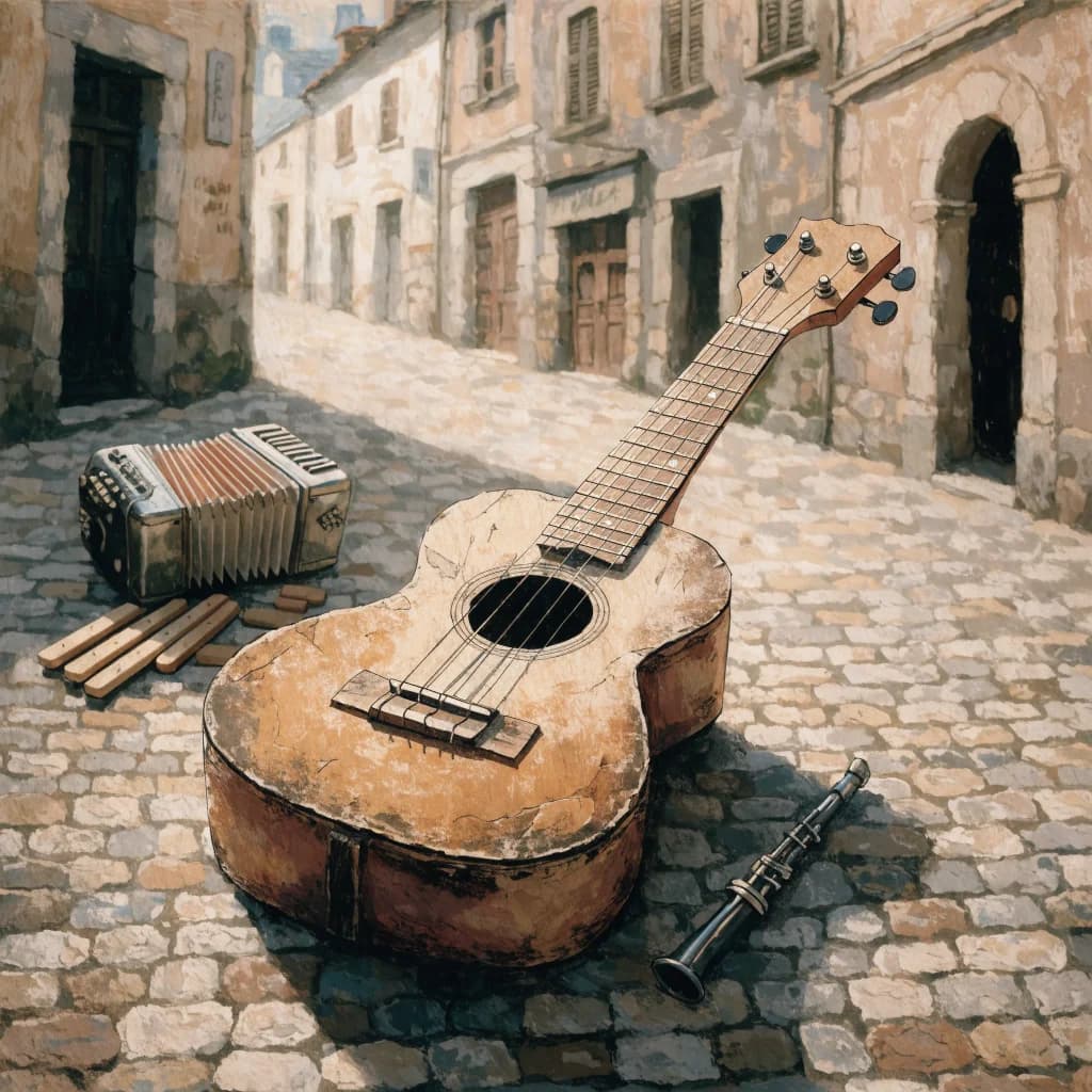Cobblestone Afternoon